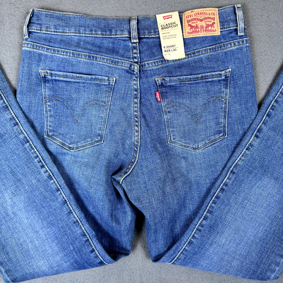 Levi's Denim - NWT Levi's Jeans Sculpt Classic Bootcut Hypersoft Women's 6 Medium 28x30 Stretch